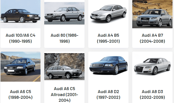 Az Audi bontott alkatrészek költséghatékonyak